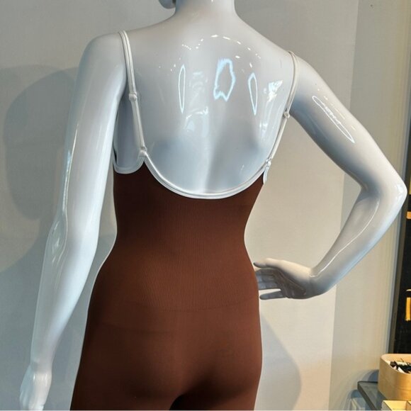 NWT Stretchy Flare Leg Shaper Onsie Jumpsuit - Picture 12 of 15